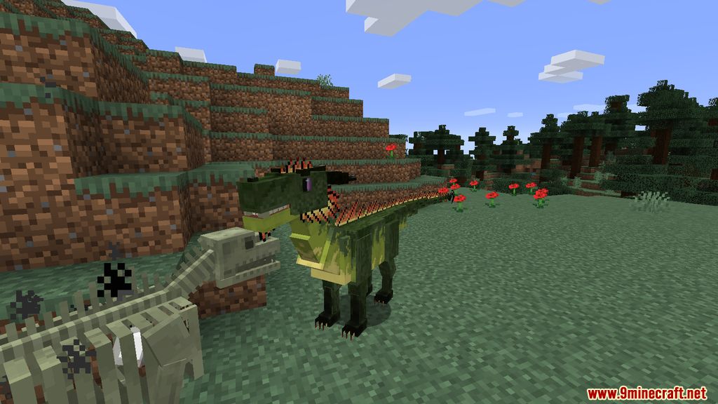 description_12 Dragons Survival Mod (1.20.1) - Играйте за дракона!