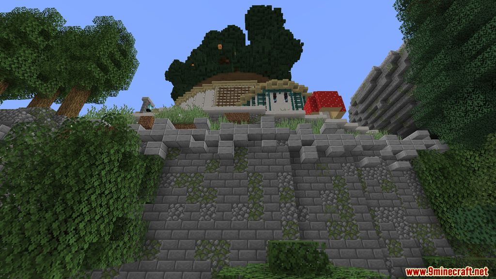 description_5 Пустой замок модной структуры.