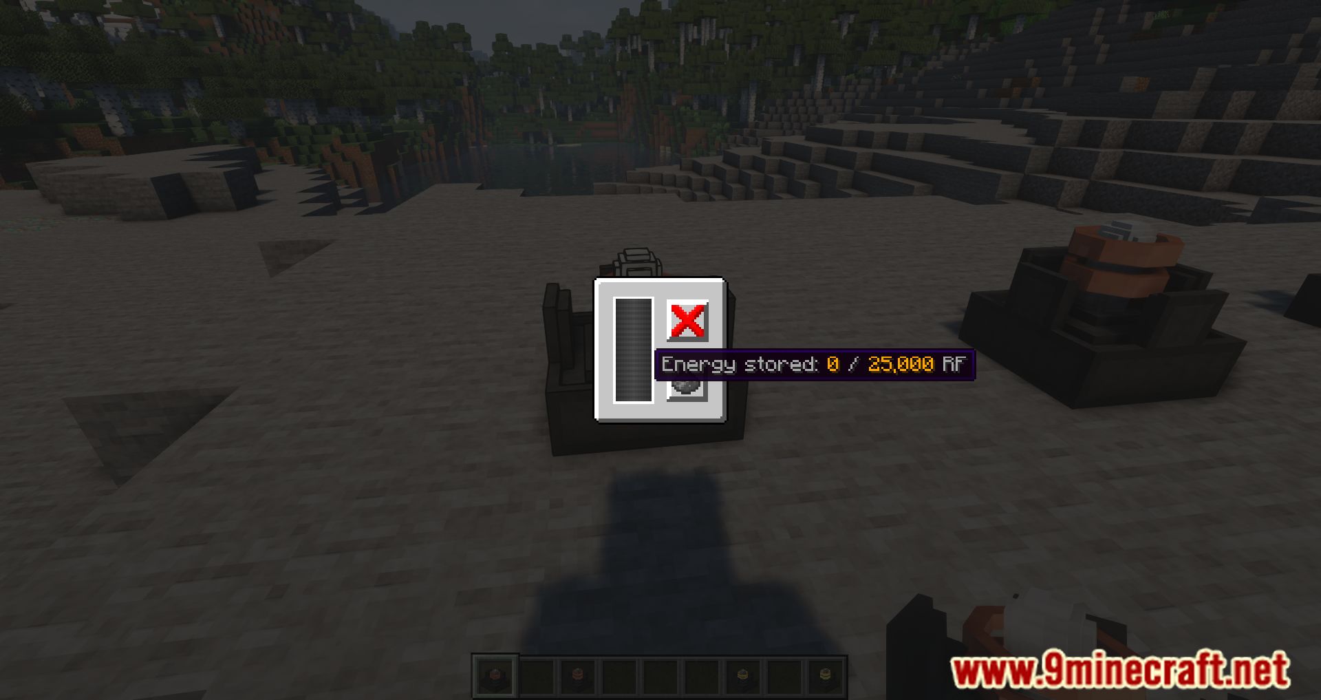 description_4 Wireless chargers mod 1.20.4 - charging close to electricity