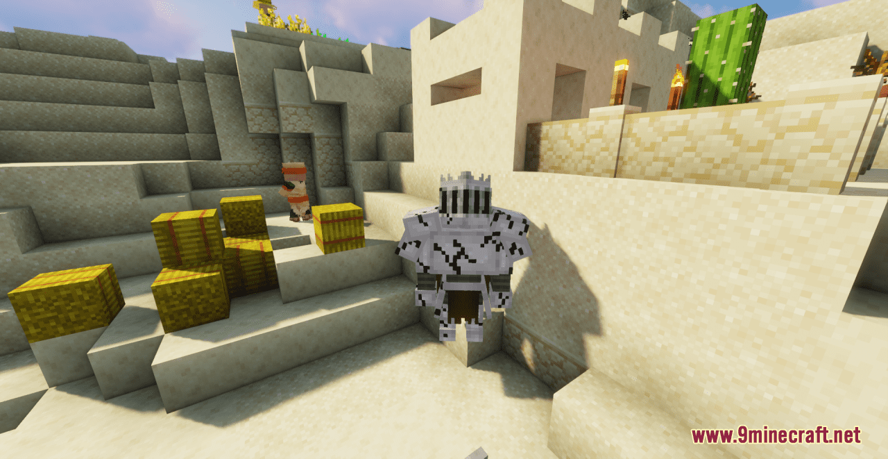 description_2 Golem Knight Resource Pack (1.18.2, 1.19.4, 1.19.2, 1.19) - Пакет текстур