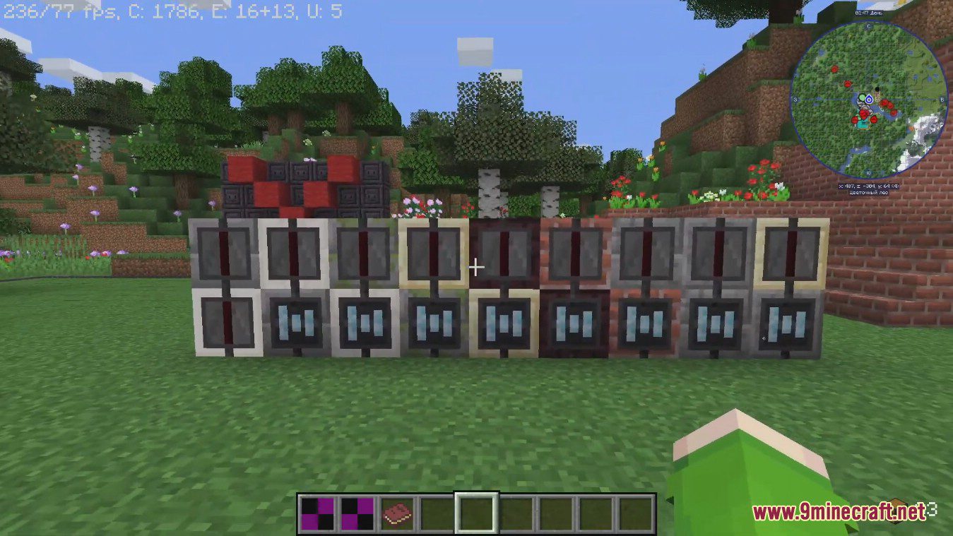 description_3 Mod florestal (1.16.5) - traz abelhas, borboletas e mais árvores