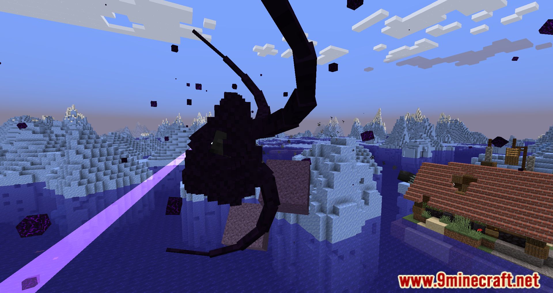 description_12 Cracker's Wither Storm Mod 1.20.1 - Eldrite Horror Boss