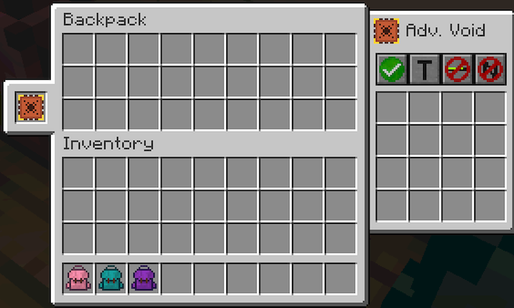 image 7 for Sophisticated Backpacks Mod (1.20.1) - инвентарь, рюкзаки