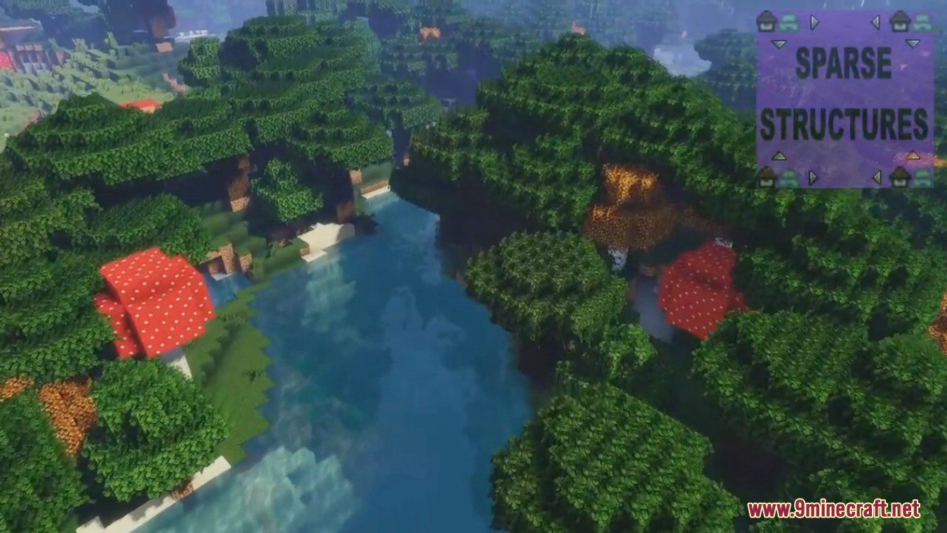 description_4 Sparse Structures Reforged Mod - All buildings are far away