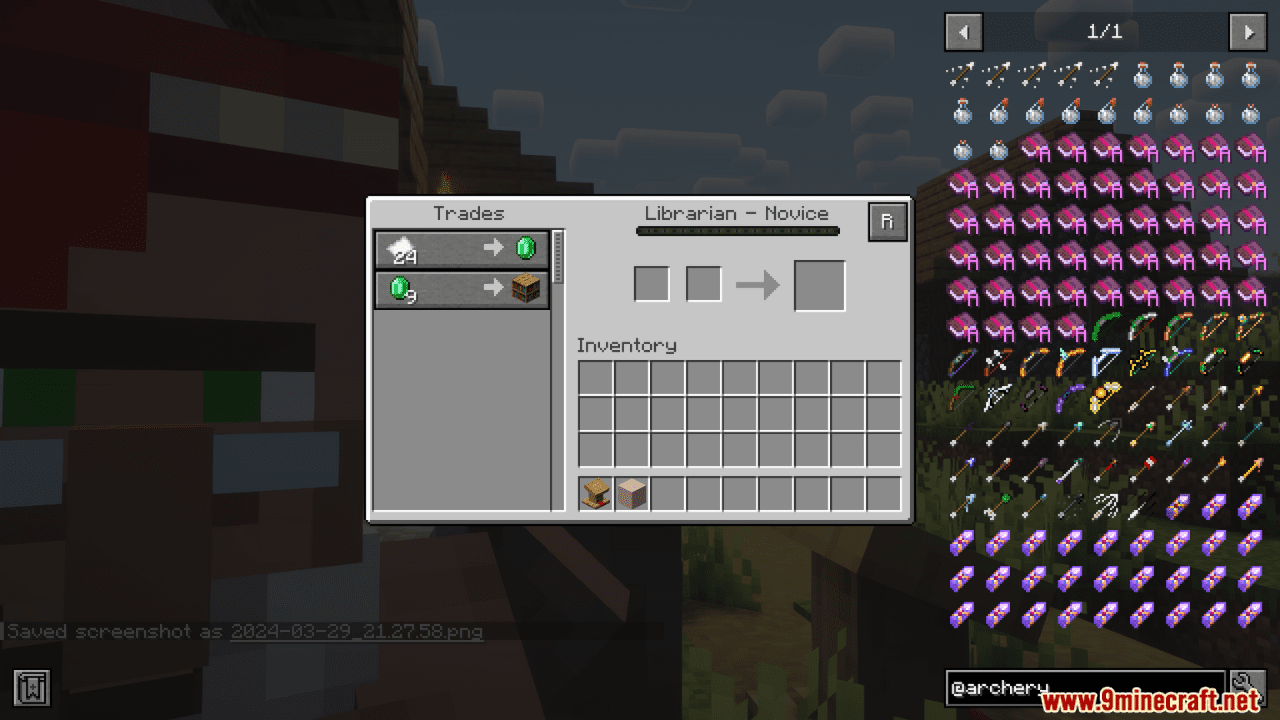 image 4 for Trade Update Mode (1.20.1) - Update button in the Trade menu