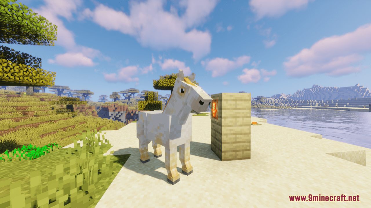 description_10 Better Horses Resource Pack (1.20.4, 1.19.4) - texture pack