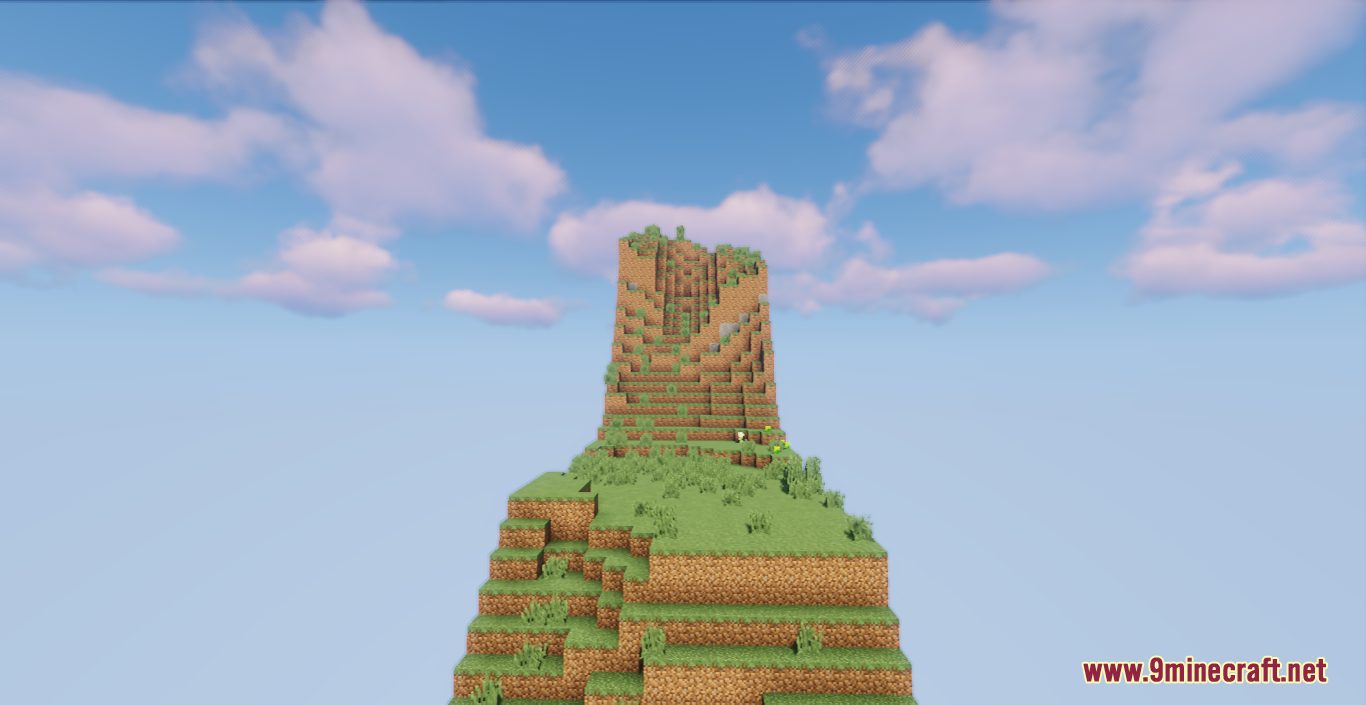 description_8 World map with chunks (1.20.4, 1.19.4) - worlds with one chunk width