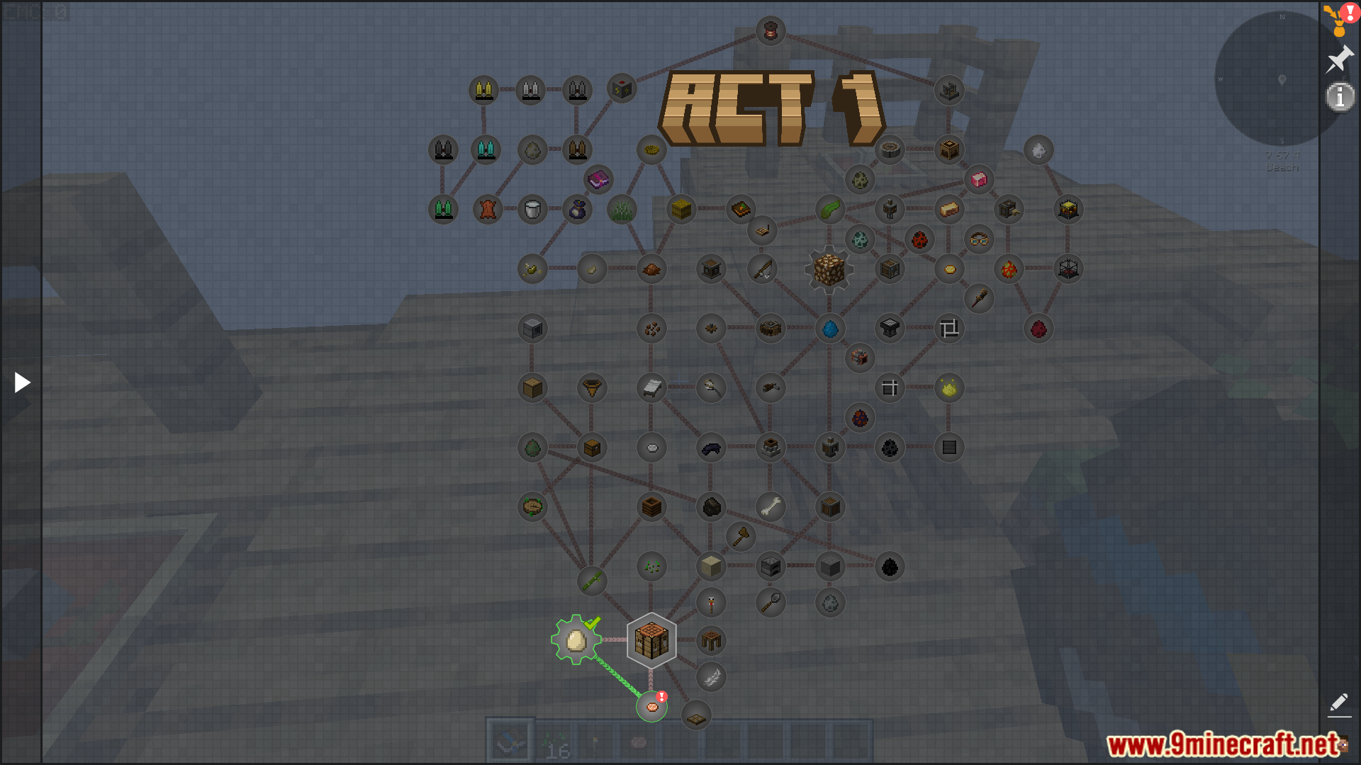 image 4 for Chicken Block Modpack (1.20.1) - Процветайте в мире, где нет ничего, кроме курицы