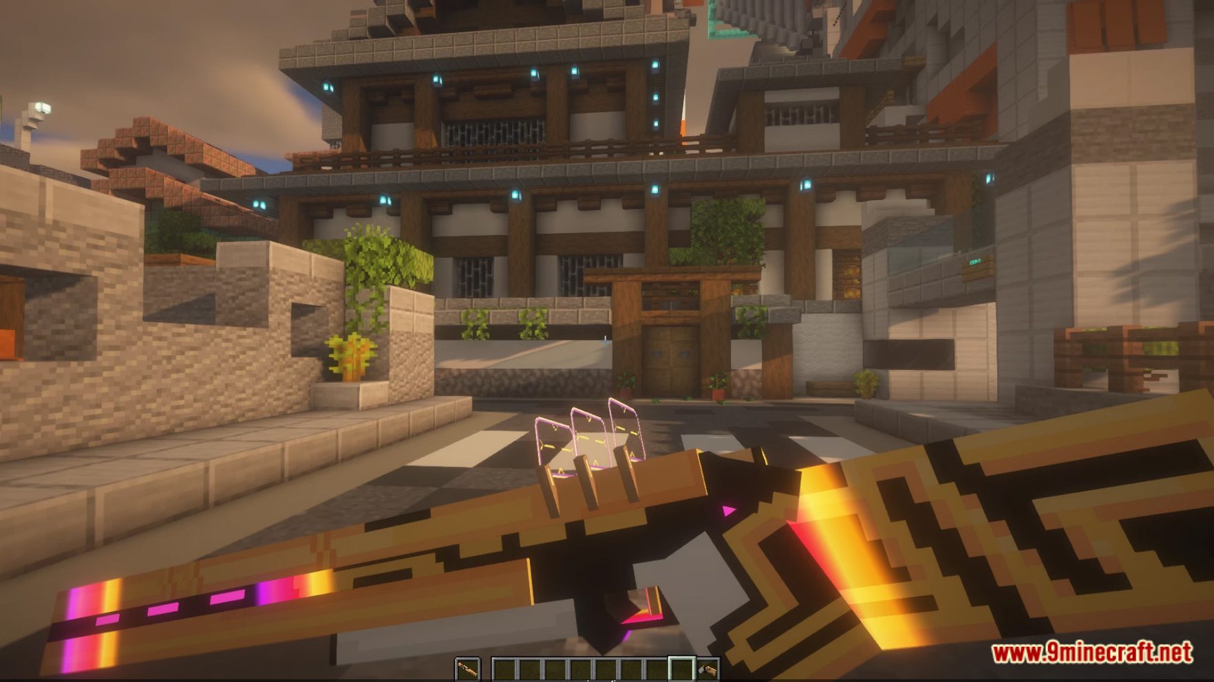 description_10 Chambers Weapons Data Pack (1.20.2, 1.19.4) - Hero-inspired gameplay!