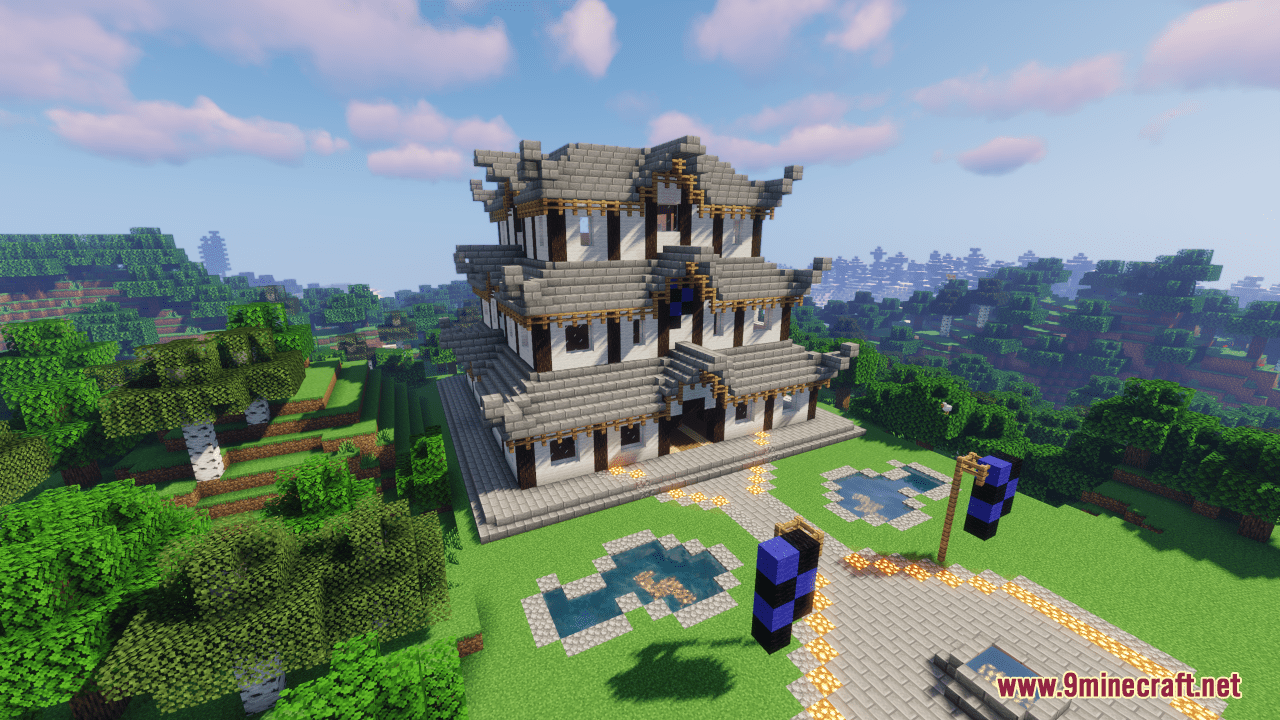 description_2 Mapa del Templo Japonés (1.20.4, 1.19.4) - Creando Serenidad