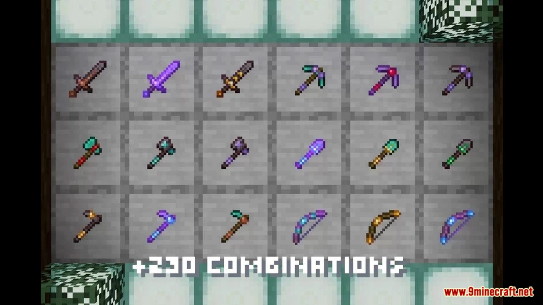 description_1 Tool Trims Data Pack (1.19.4) - Красивые инструменты!
