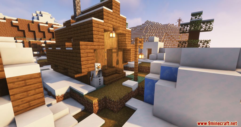 description_3 Frosted Friend Mod - постройте снеговика