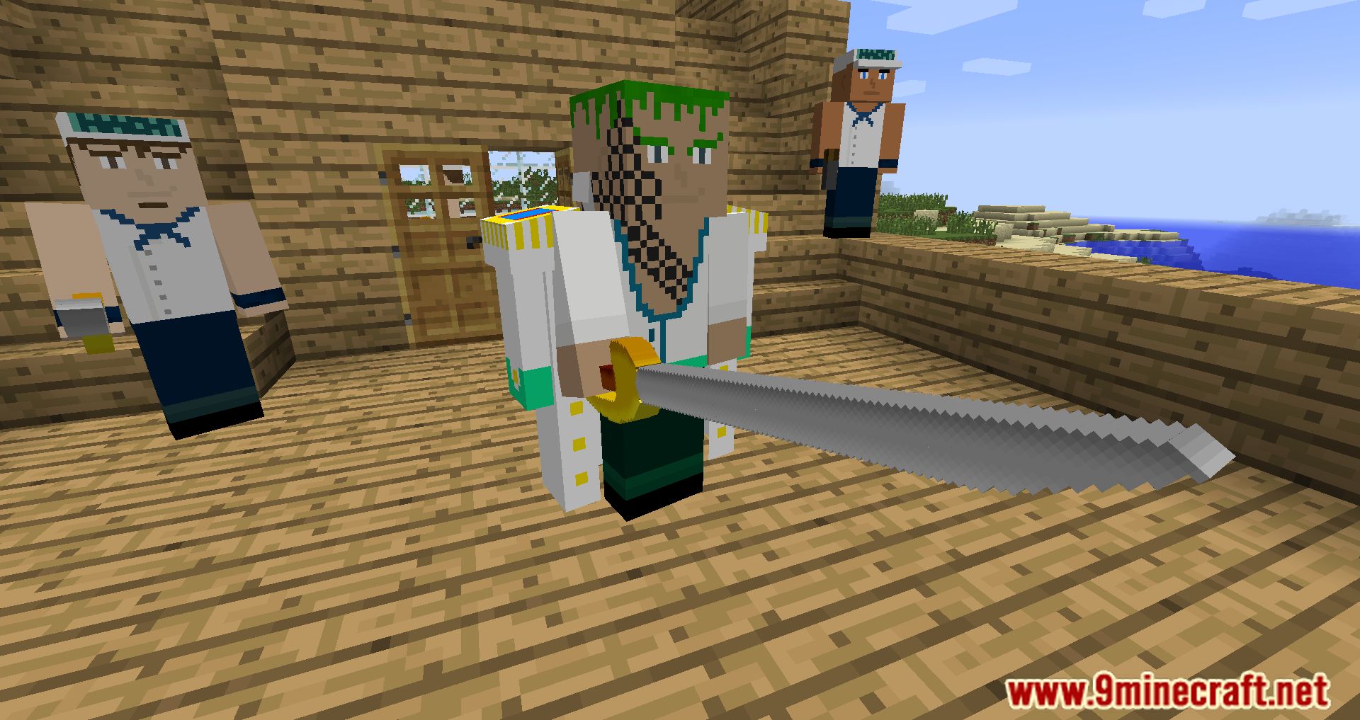 description_26 One Piece Craft Mod Pack (1.16.5) - ONE PIECE IS REAL!!!!