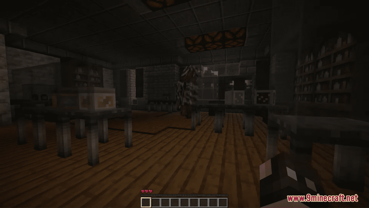 description_5 Woodland Falls Mental Hospital Map (1.20.4, 1.19.4) - Horror Adventure
