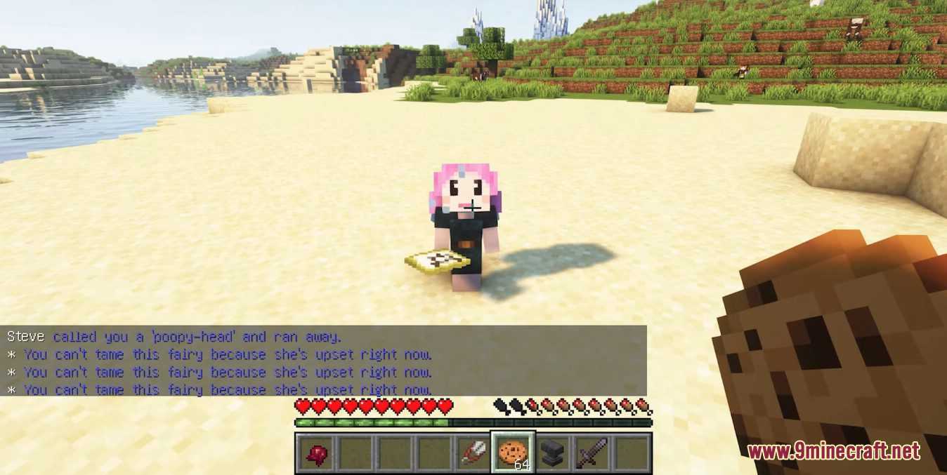 description_10 Fairy Factions Mod (1.18.2) - Create an army or become a servant!
