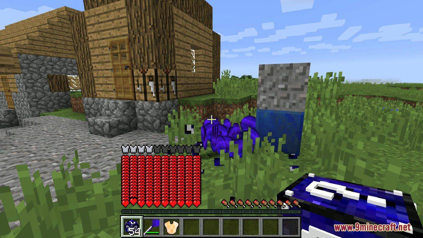 description_7 Life Lucky Block Mod (1.8.9) - Супер VIP выпадение предметов