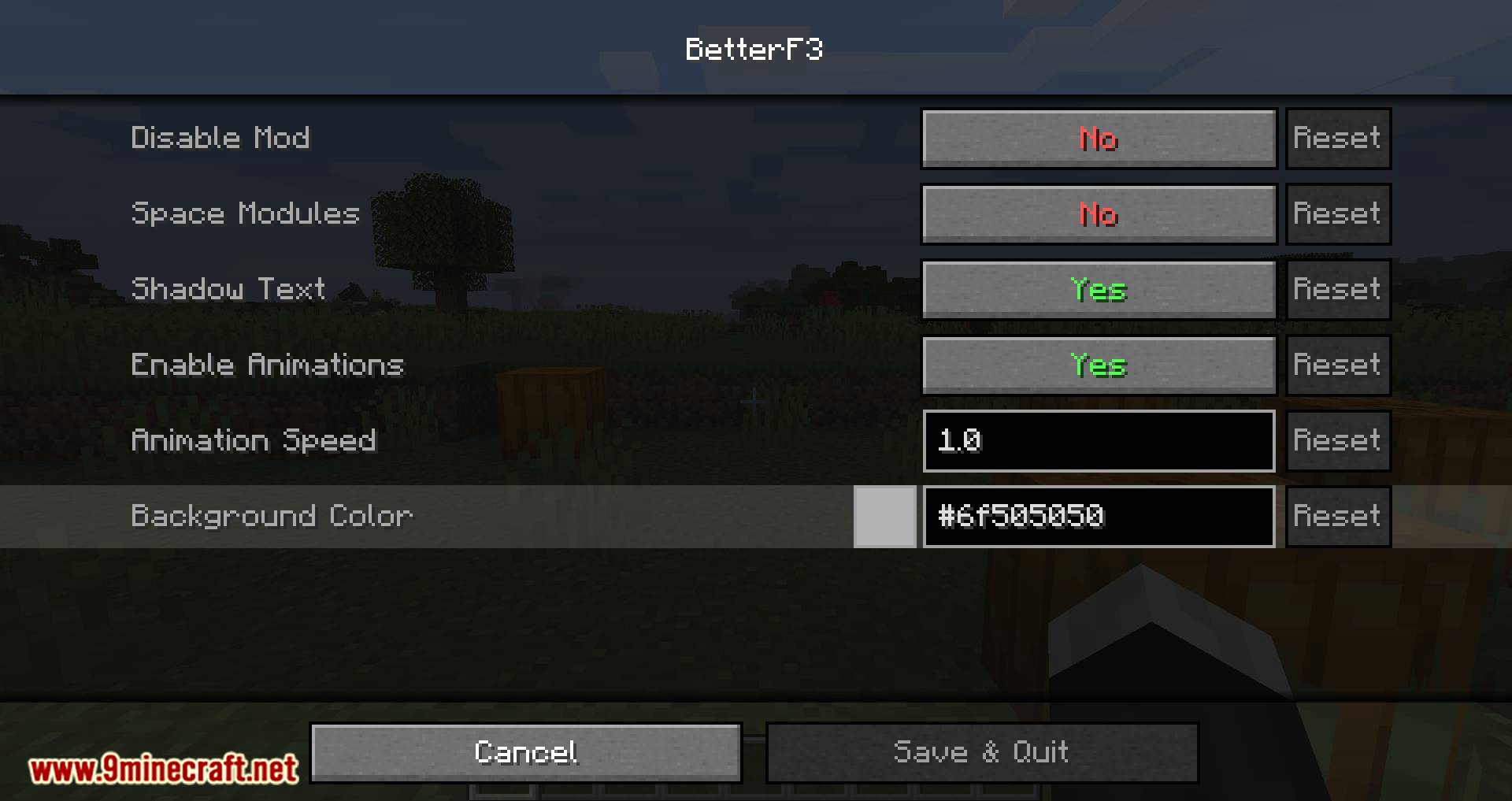 image 4 for BetterF3 Mod (1.20.4) - Adds human-readable debugging HUD
