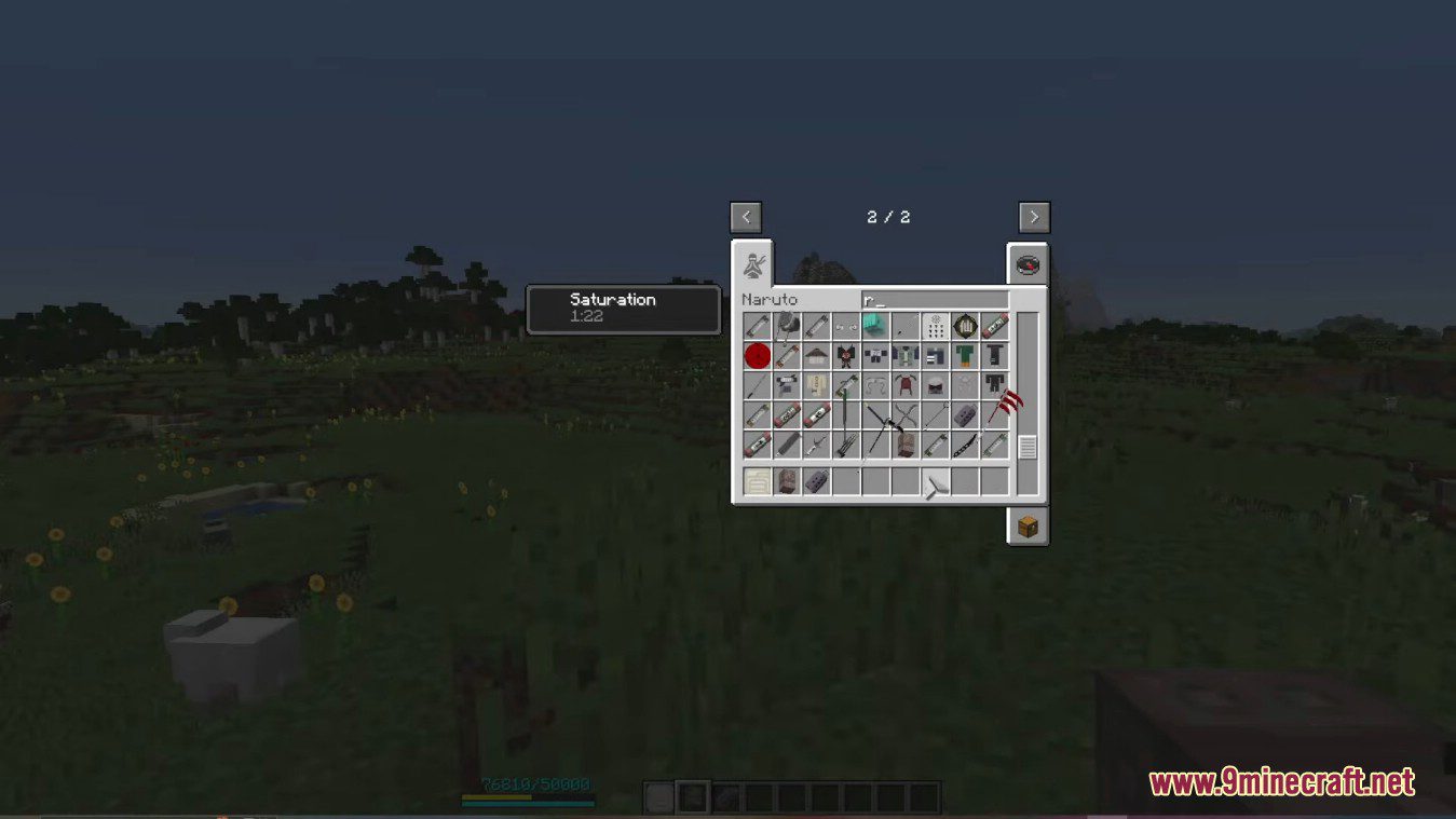 description_1 NARUTO - Shinobi Kura Mod (1.12.2) - The best mod for Naruto!