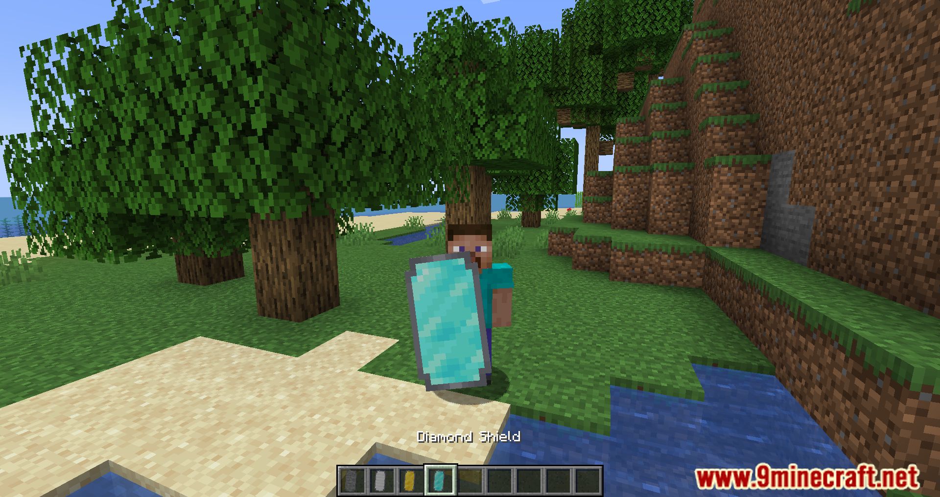 description_4 New Shield Variants Mod - a new era of defense in Minecraft