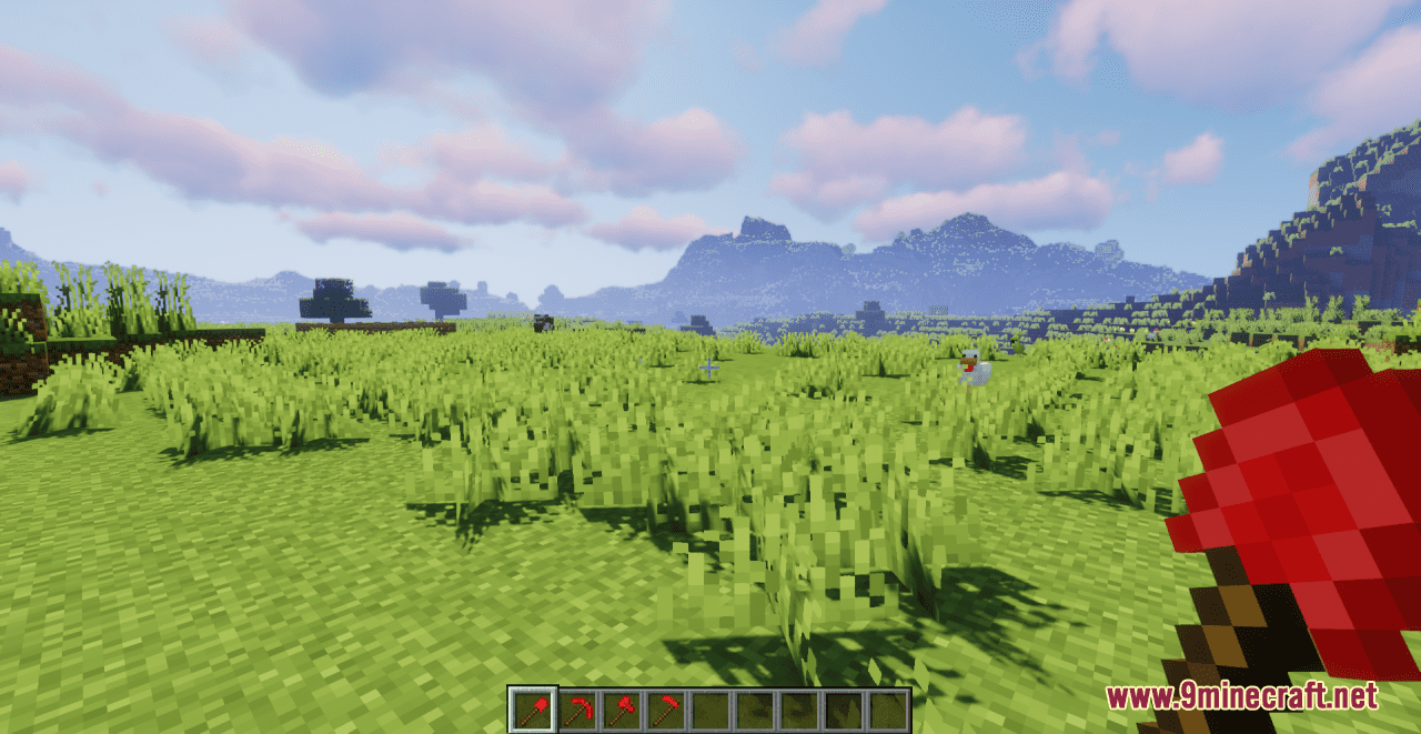 description_3 Red Diamond Resource Pack (1.19.3, 1.19.2) - Texture Pack