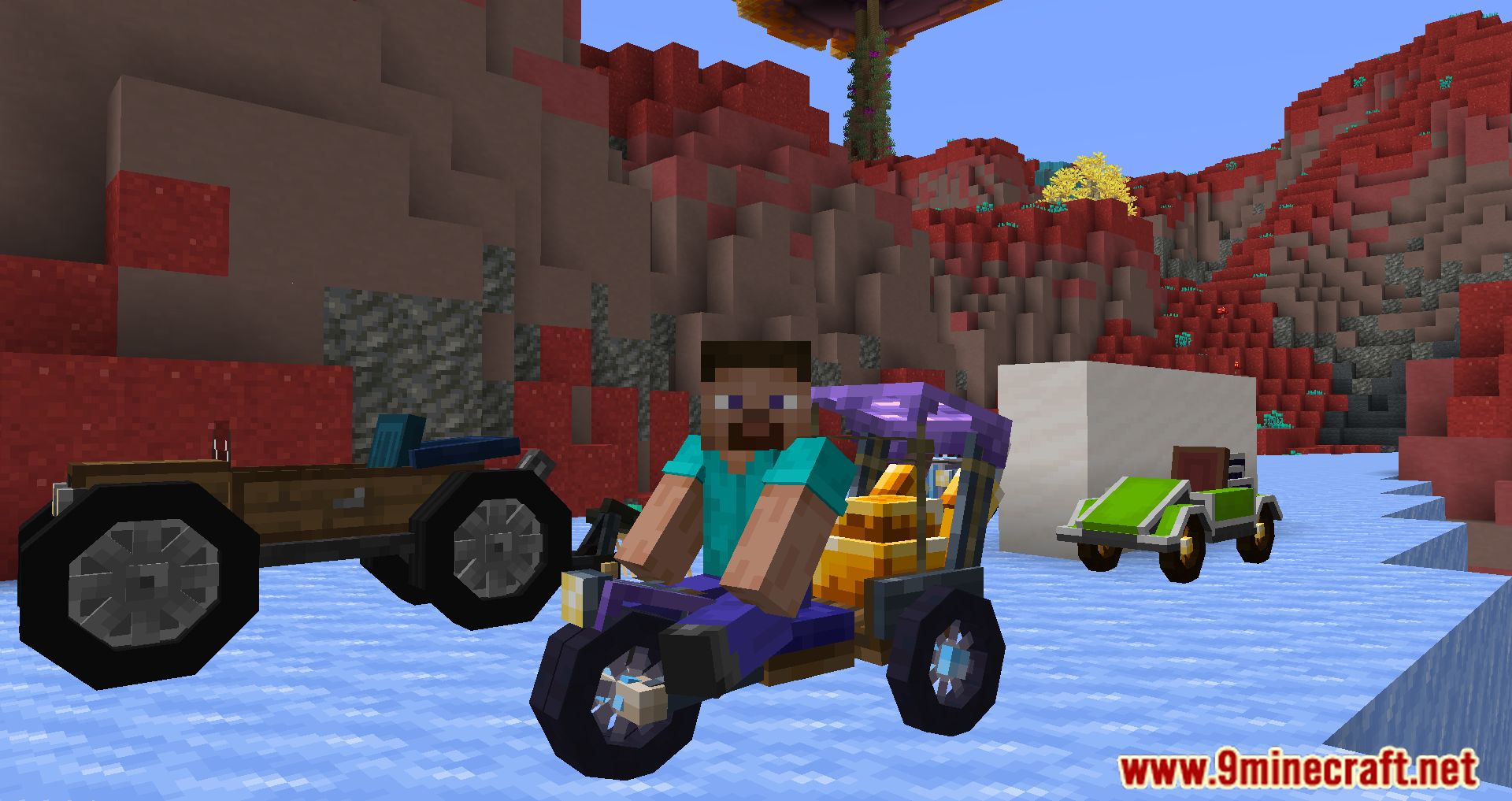 description_14 Automobility Mod - bring vehicles into your world!