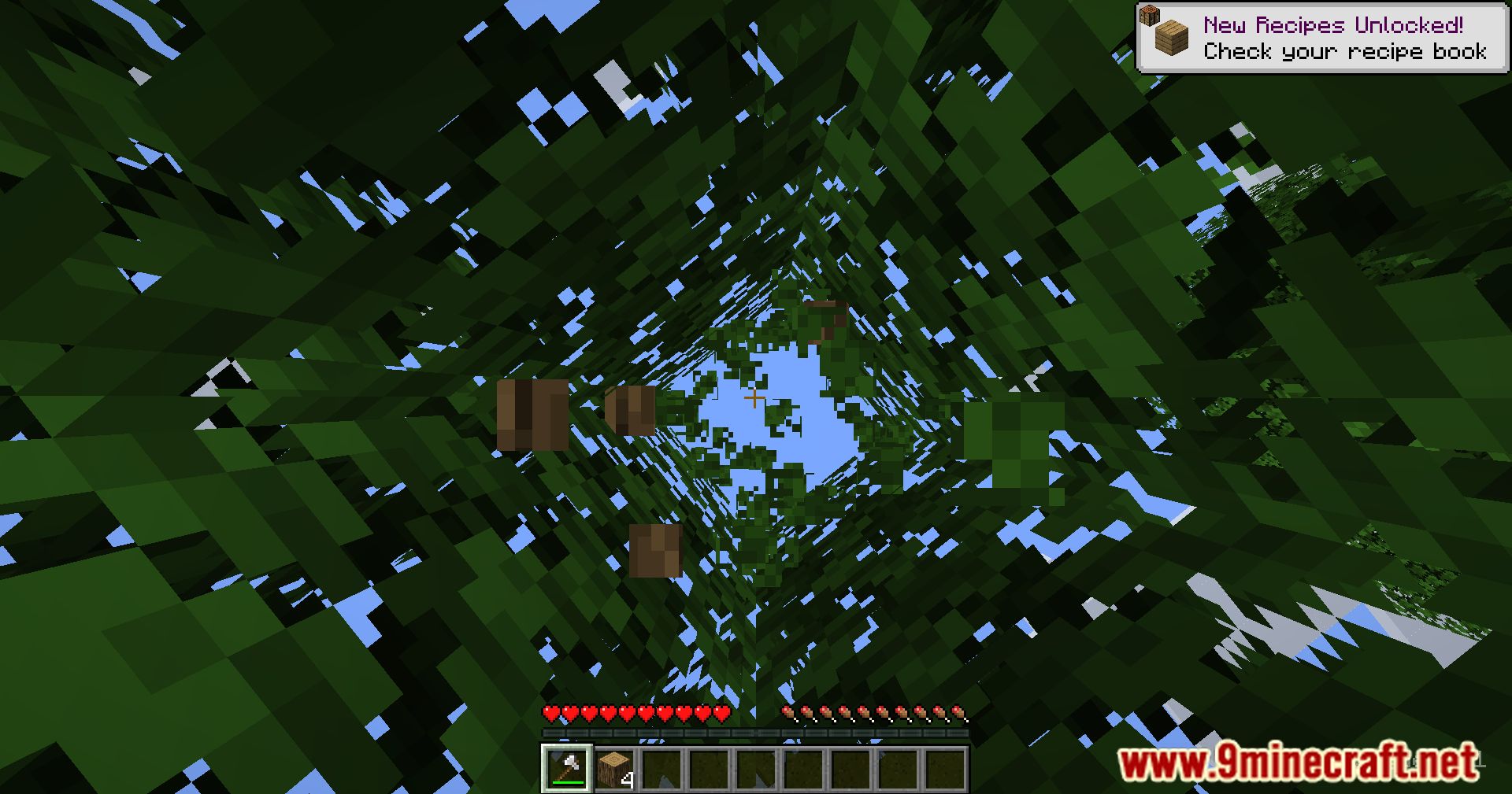 description_0 Dense Trees Mod - ресурсоемкое восстановление лесов.