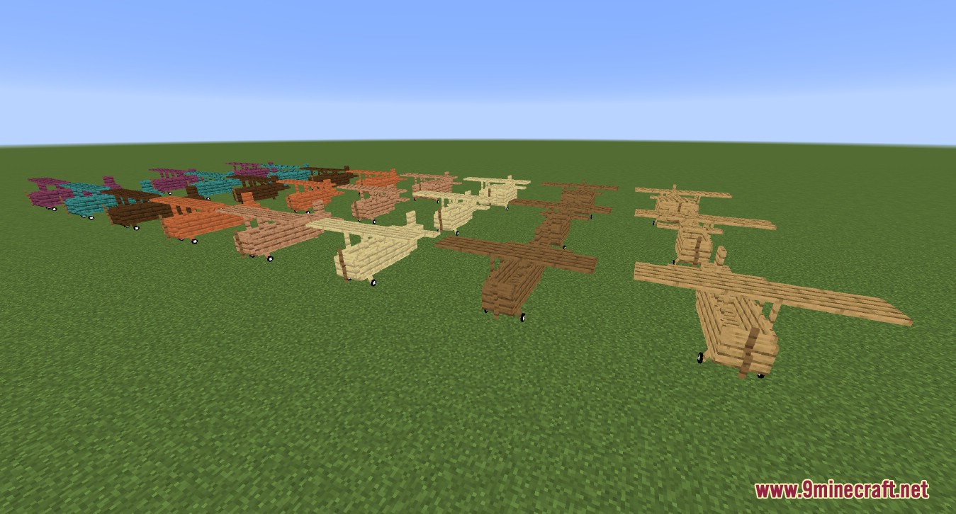 image 3 for Ultimate Plane Mod (1.20.5) - Наслаждайтесь покорением неба!