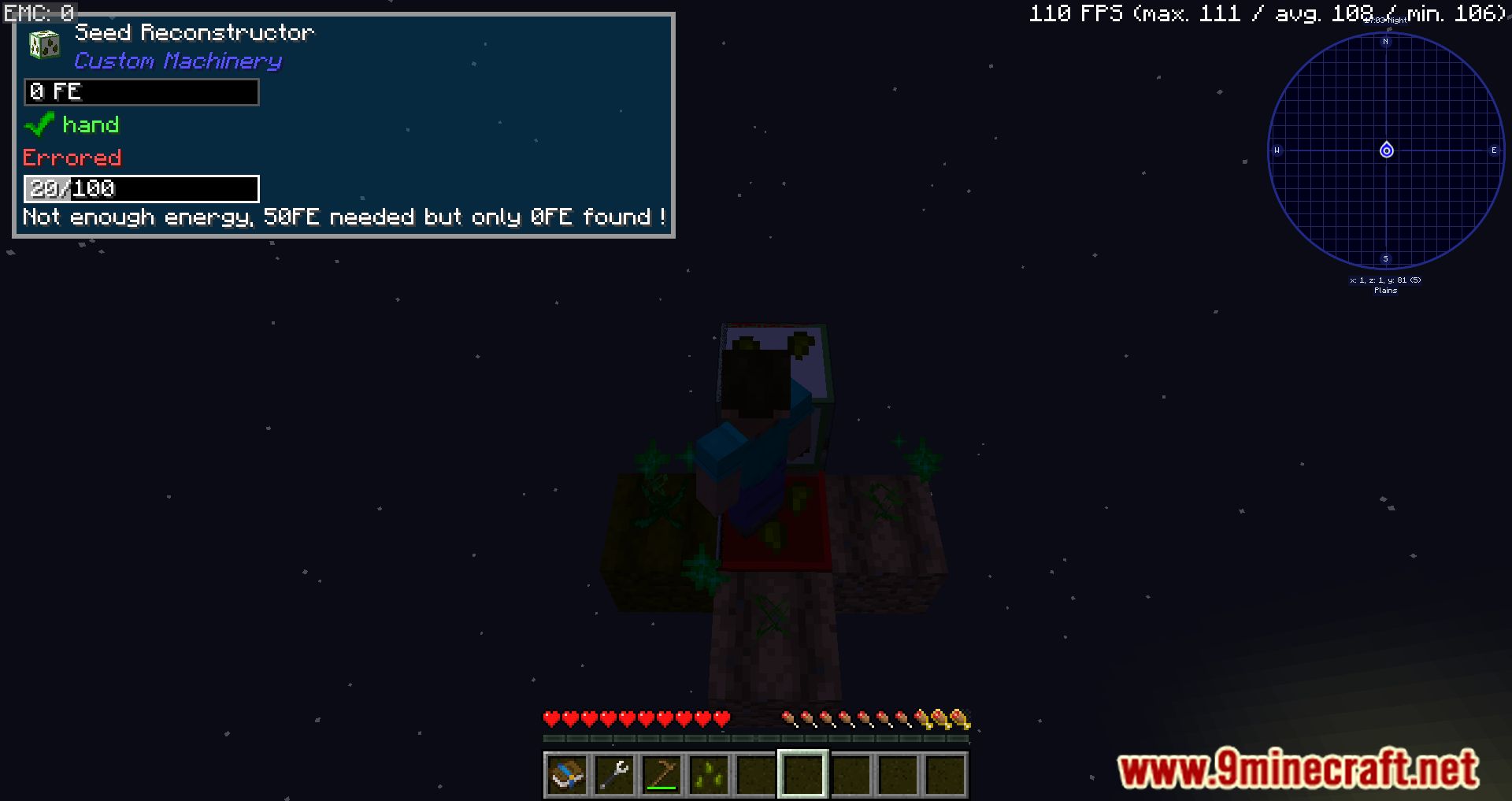 description_8 Mystic Block Modpack (1.16.5) - Focus on traveling through the sky block
