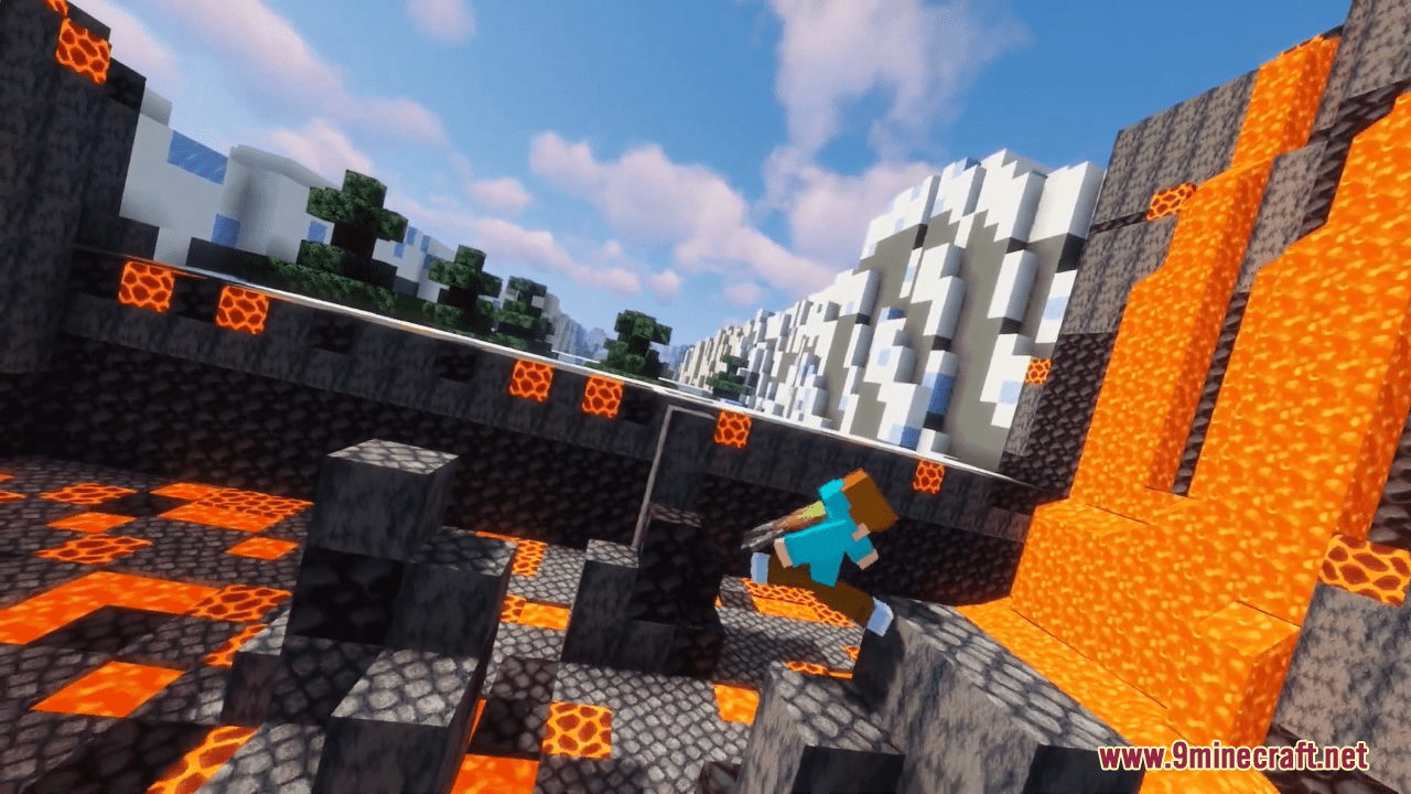 Description_7 Mapa de 100 segundos de parkour (1.20.4, 1.19.4) - ¡establezca su propio récord!