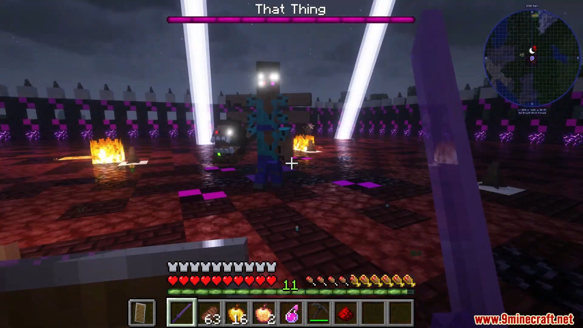 description_1 Abomination Mod 1.20.1 - погрузитесь в кошмар Minecraft