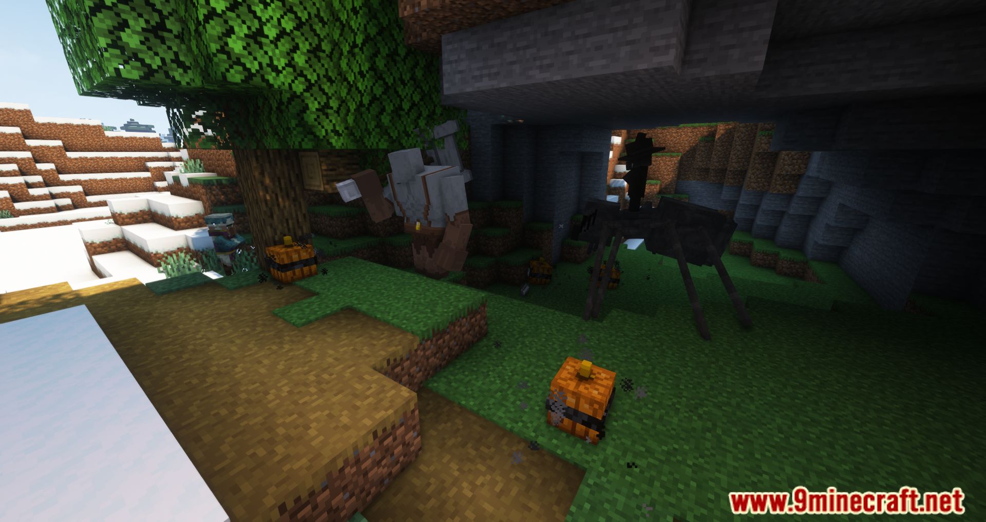 description_21 Mod Illage y Spillage (1.19.2) - nuevos jefes de incursión