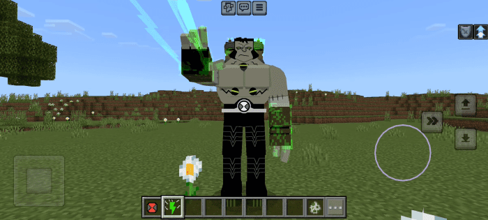 image 12 for Дополнение Ben 10 Infinite Crisis (1.20) - MCPE/Bedrock Mod