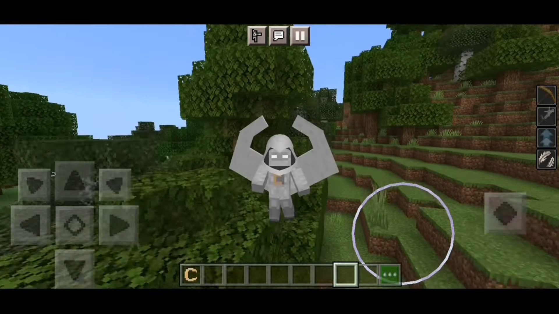 image 11 for Дополнение Moon Knight (1.20) - MCPE/Bedrock Super Heroes Mod