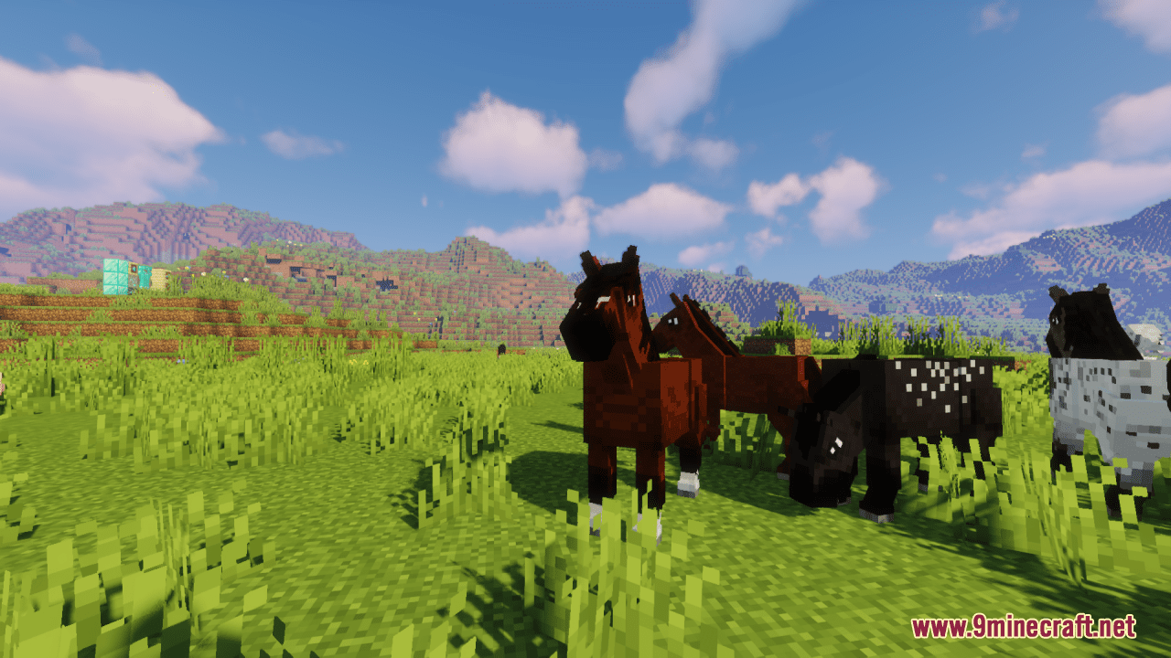 description_0 Better Horses Resource Pack (1.20.4, 1.19.4) - texture pack