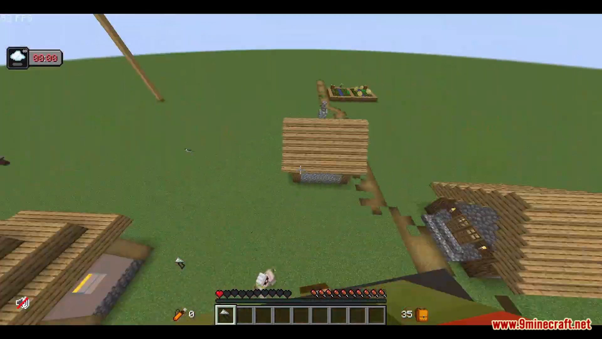 description_5 Paragliding Data Pack (1.20.2, 1.19.4) - летайте по ландшафту Minecraft!