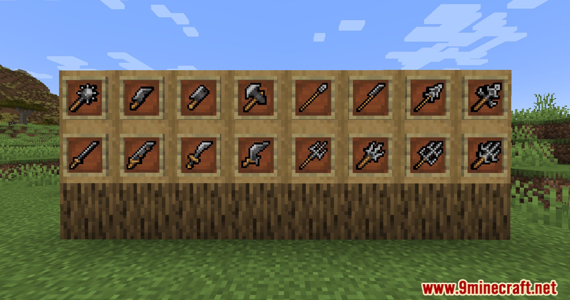 image 3 for Режим Melee Ex Machina (1.20.4) - улучшенный бой, в котором реализовано разнообразие Melee Ex Machina.