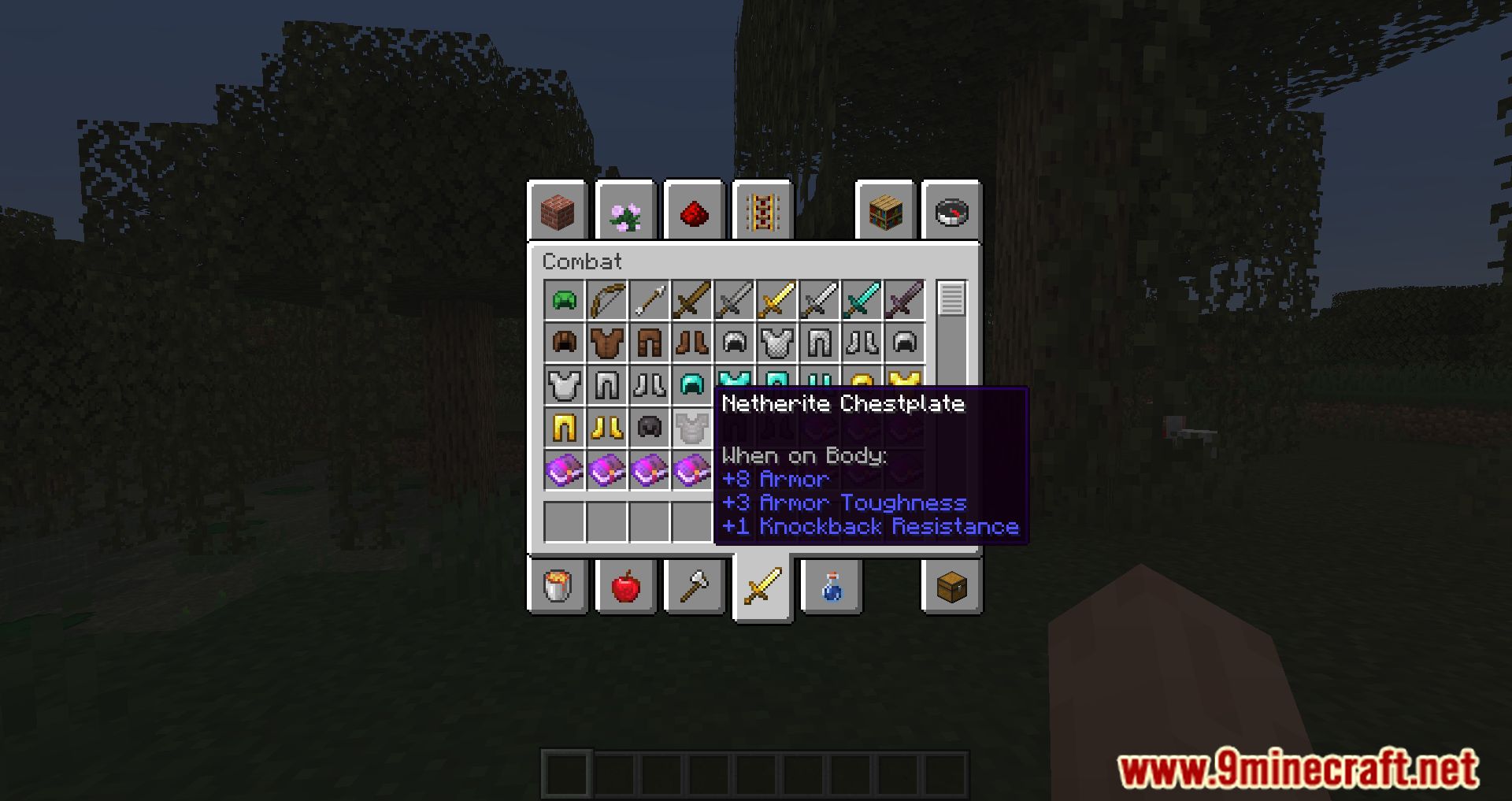 image 8 for Tooltip Fix Mode (1.20.4) - Fixes the tooltips that disappear from the screen