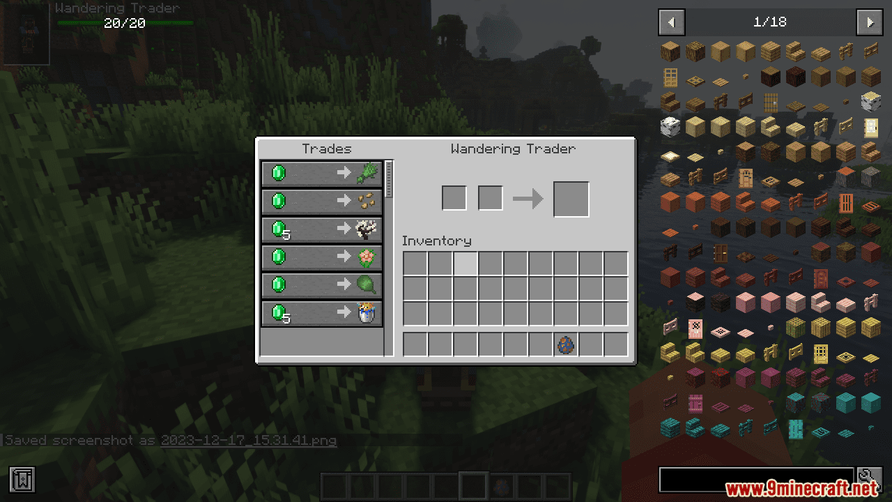 description_3 Wandering Trader Better Trades Mod 1.20.4 - Лучшие сделки!