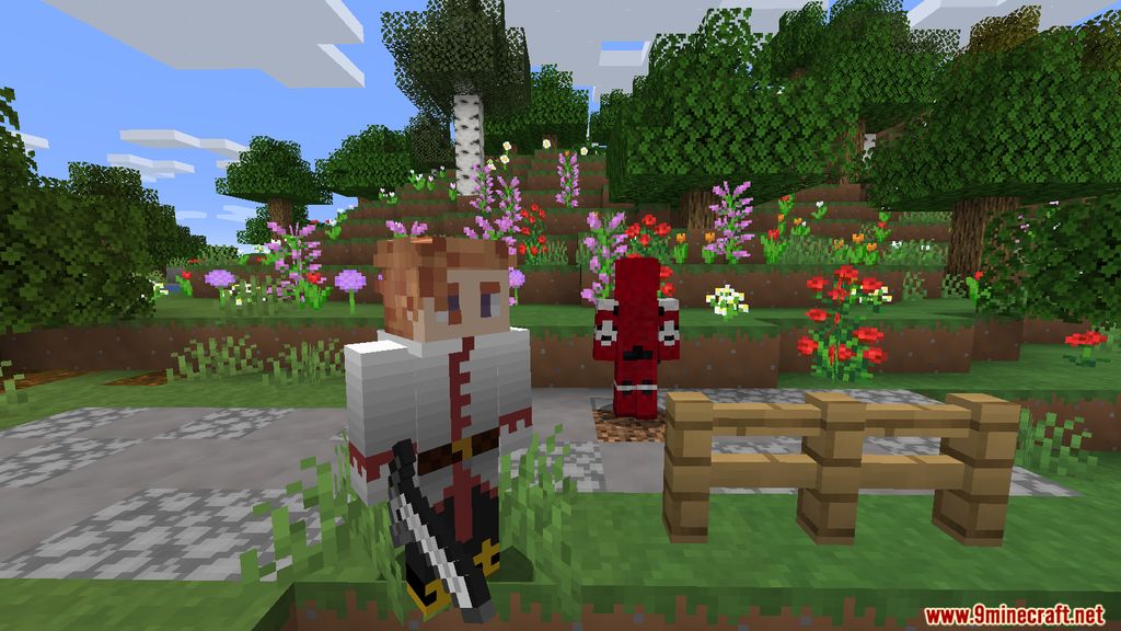 description_5 Otako Mod 1.20.1 - Animated characters, weapons and entities
