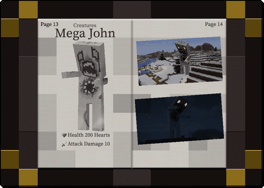 description_7 The John Reborn Mod (1.19.4) - a very scary mob