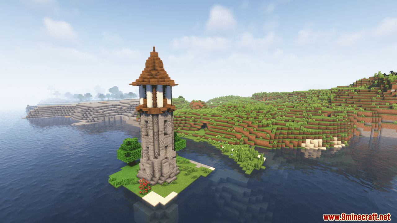 image 1 for Medieval Buildings Mod (1.20.4) - добавляет новые здания, сокровища и врагов