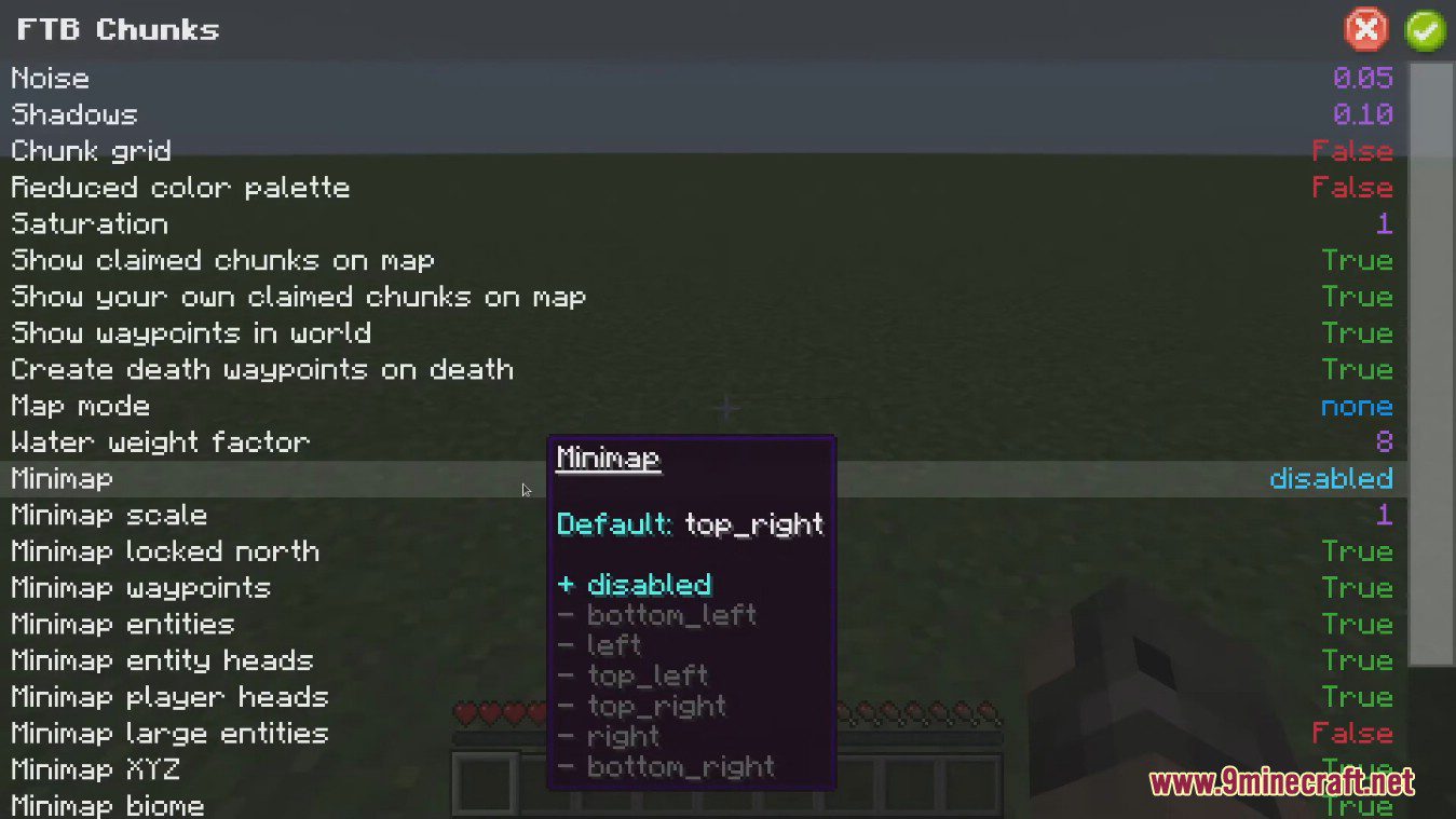 description_4 FTB Chunks Mod (1.20.1) - запрос чанков и защита блоков