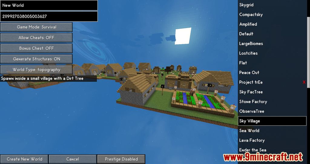 description_3 SkyFactory 4 Modpack (1.12.2) - supervivencia en un universo sin fin.