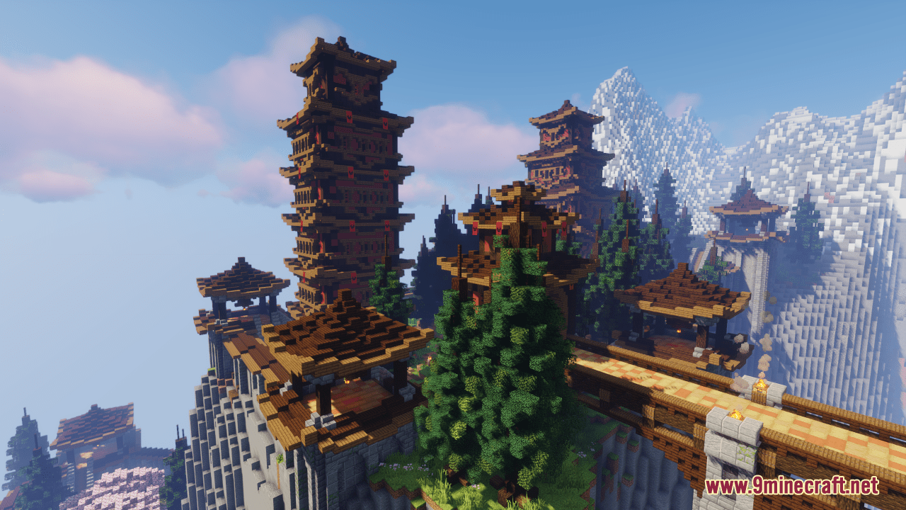 image 7 for Карта японских укреплений (1.20.4) - Majestic Creations