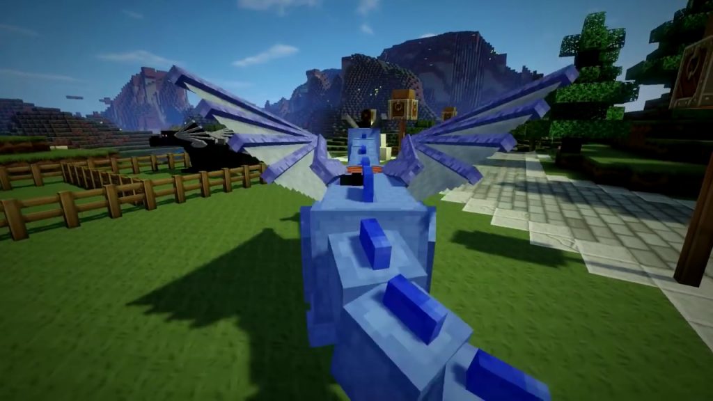 description_21 Dragon Mounts Mod (1.12.2) - ride dragons and tame them