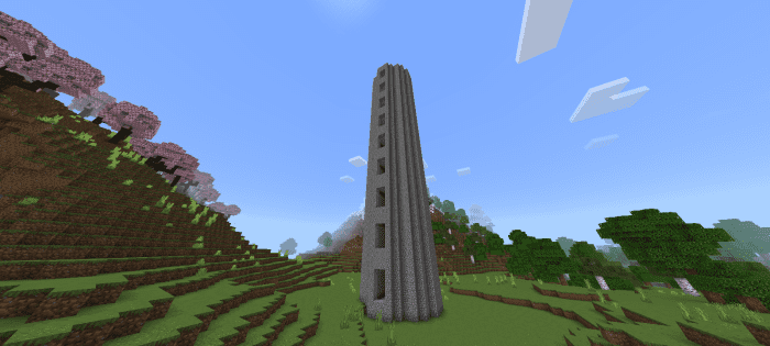 image 1 for Дополнение "Башня подземелья" (1.20) - MCPE/Bedrock Mod