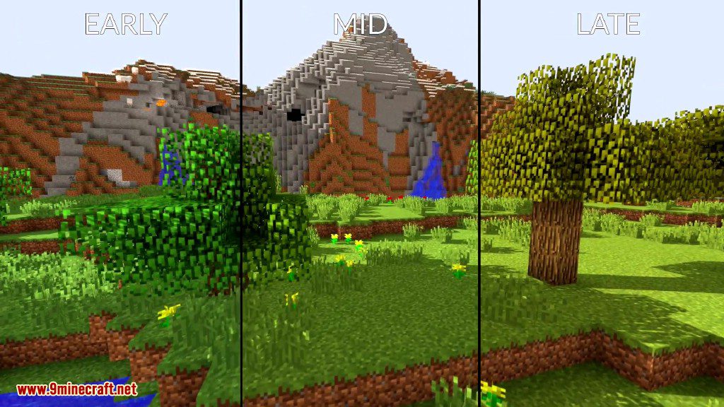 description_15 Serene Seasons Mod (1.20.4) - Cuatro temporadas realistas en Minecraft