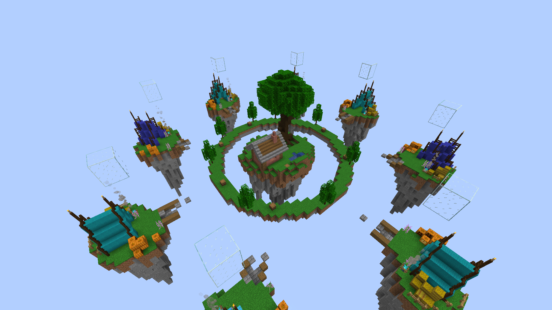 description_0 Skywars personalizadas | Mapa para Minecraft