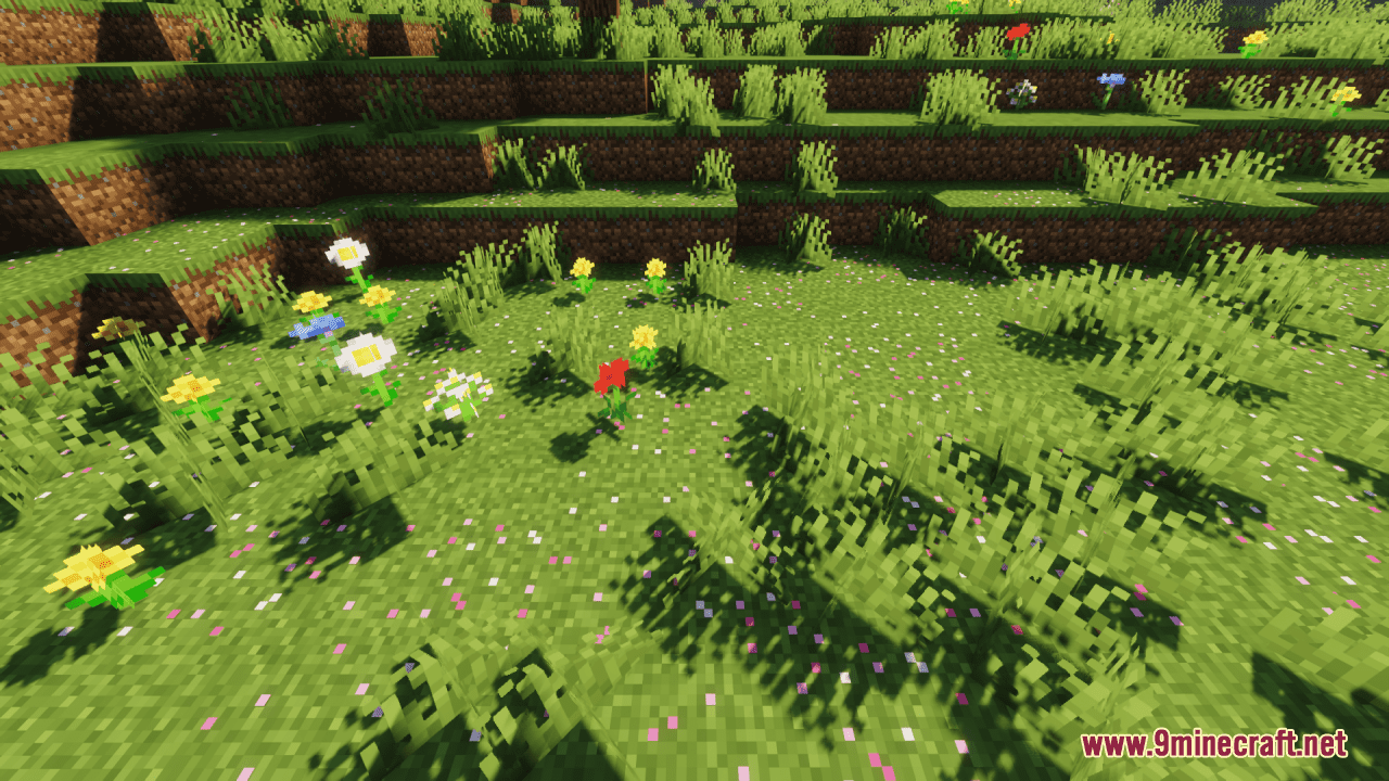 image 5 for Cherry Grass Resource Pack (1.20.4) - Texture Pack