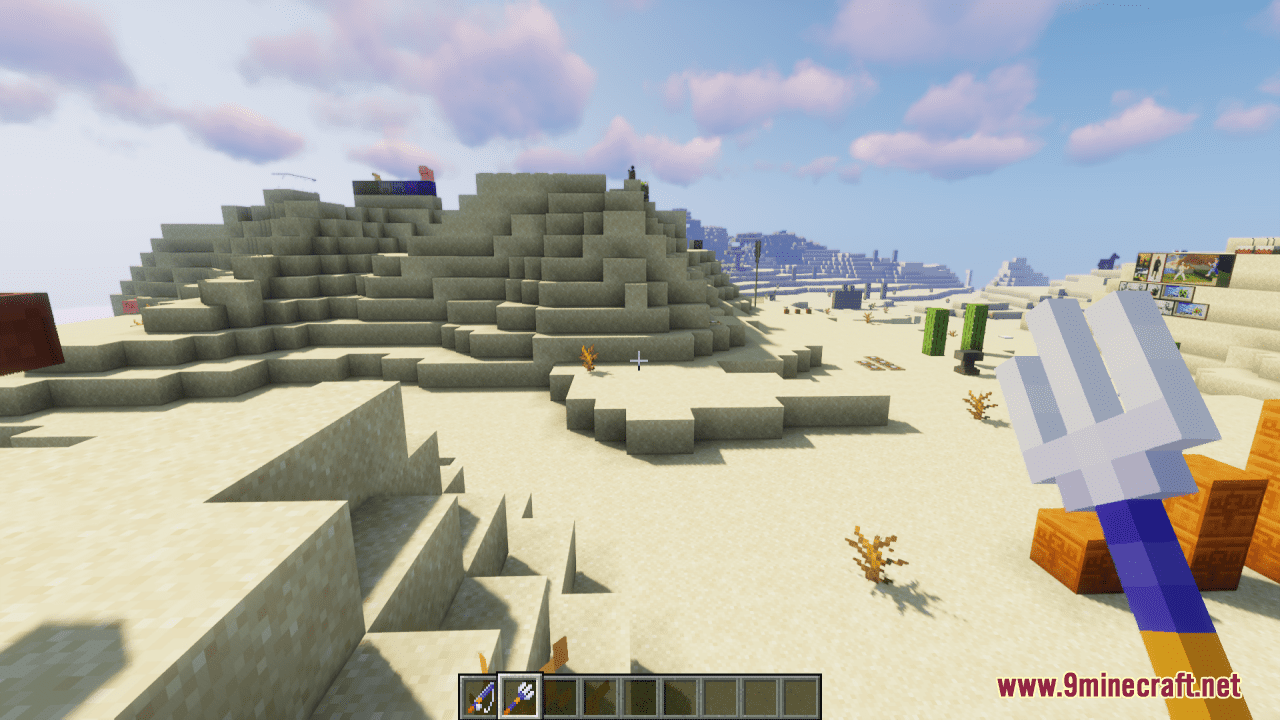 description_2 Seabird Trident & Fishing Rod Resource Pack (1.19.4, 1.19.2) - текстур-пак